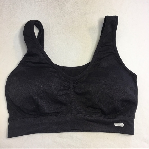 Jockey Seamfree Black Bralette, M - Picture 1 of 5